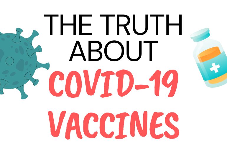 texto que dice la verdad sobre las vacunas contra el covid-19